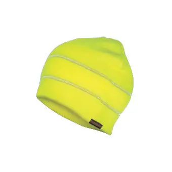 Kishigo KCL12R Lime/Silver Reflective Knit Beanie