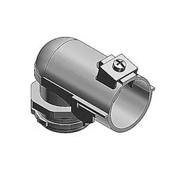 Thomas & Betts 326-TB Metal-Clad and Armored Cable Fitting 90 Degree Bend 1 Inch