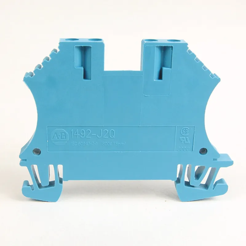 Rockwell Automation 1492-J2Q IEC Terminal Block, One-Circuit Feed-Through Block