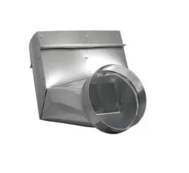 Cody Company 2374127 Cody Co 237 4X12X7 90 Degree Angled Unlined Register Boot W/Brace