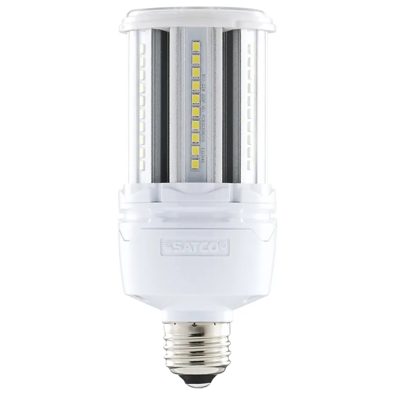 Satco S49391 22W LED HID Replacement 5000K Medium Base Economy Hi-Pro