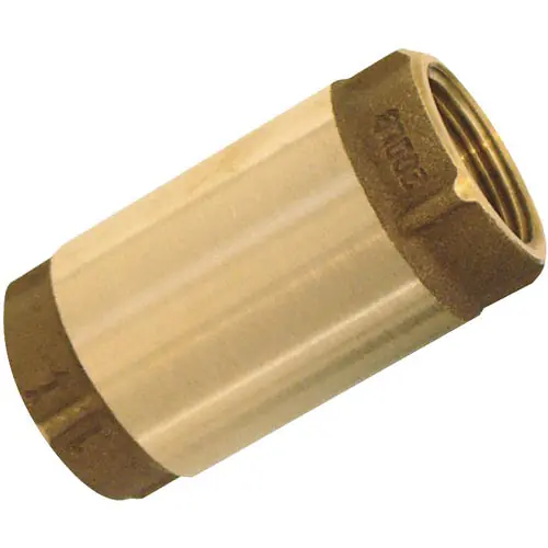 Simmons 1-1/4 inch Lead-Free Brass Pump Check Valve PCVLJ