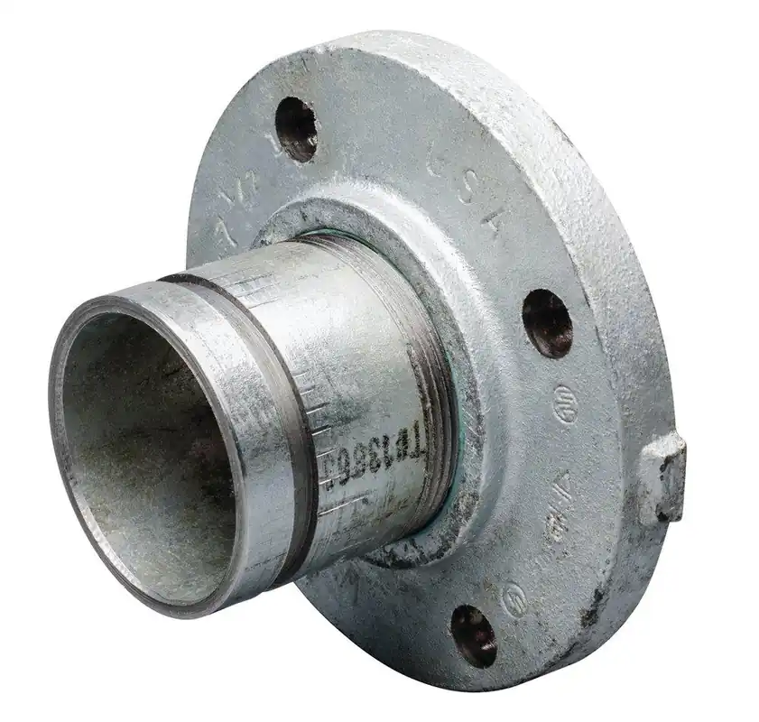 Victaulic FD87045PF0 FireLock Style 45 4 x 6 in Carbon Steel Flange Adapter Nipple
