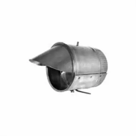 SOUTHWARK METAL 156SD6 SPIN COLLAR WITH SCOOP AND DAMPER 6 INCH
