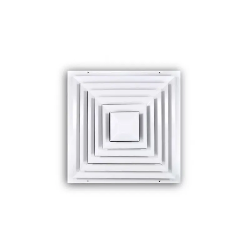 TRUaire TAI5601616 18 x 18 Square Step Down Steel White Diffuser