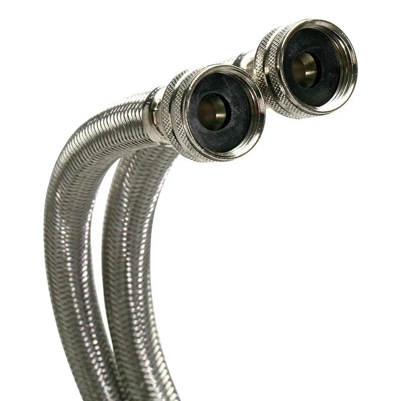Fluidmaster B9WM60HE 3/4 X 3/4 Hose Fitting Wider ID For HE WM