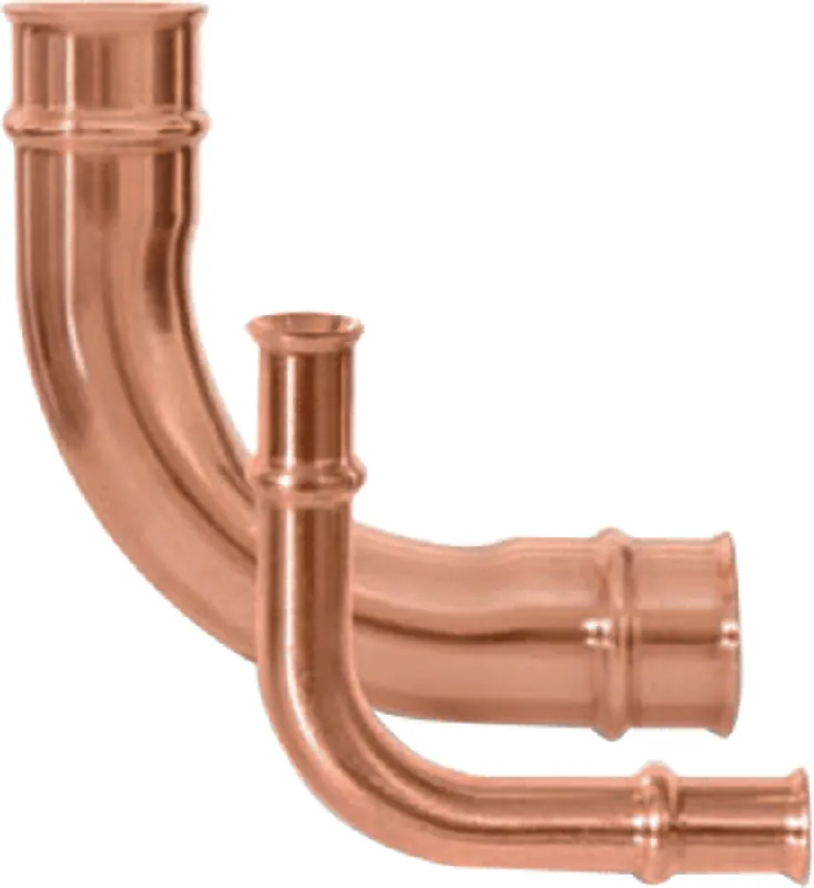 Sporlan 770600 Copper 90 Degree Elbow, 1/4 ZoomLock Flame-Free PZK-90E4-HNBR