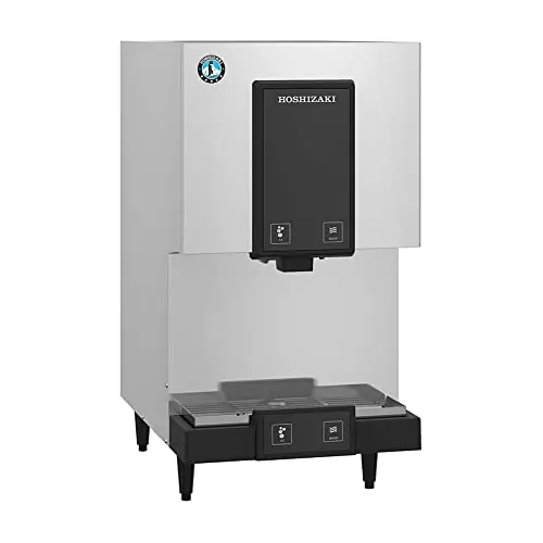 Hoshizaki DCM-271BAH Cubelet Ice and Water Dispenser Air-Cooled Built in Storage Bin