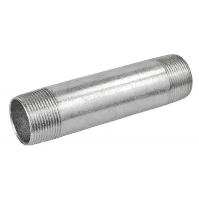 B&K 563-000 P66 Pipe Nipple 1/2 in Steel Galvanized SCH 40/STD
