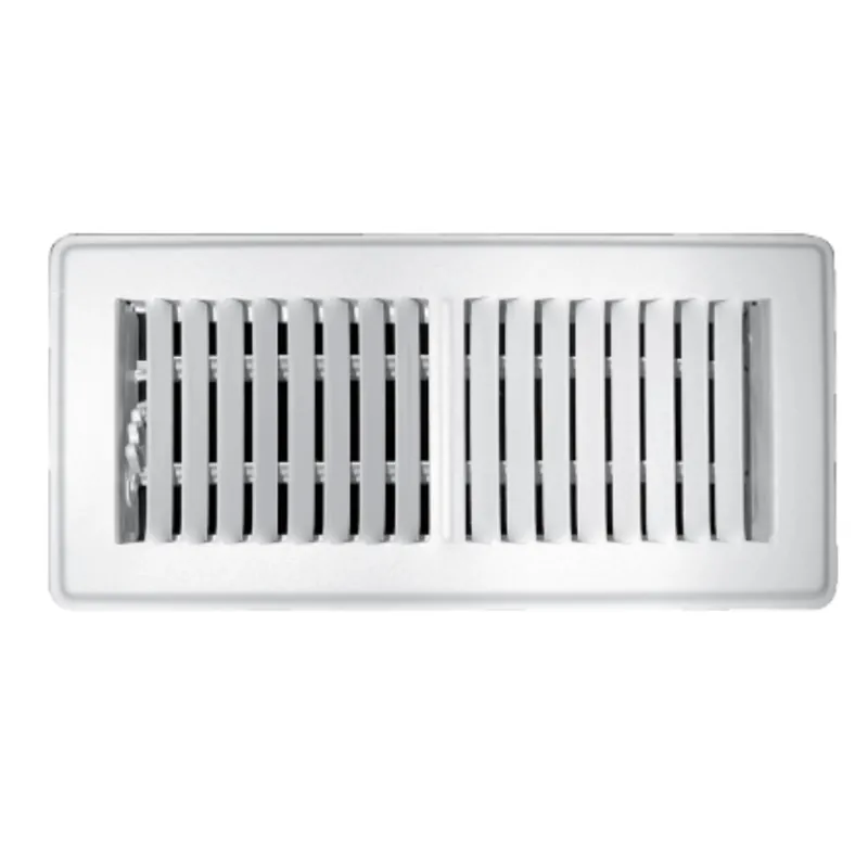 TRUaire 150MW06X08 6x8 Inch White Floor Diffuser Heavy Steel Powder Coated TAI150MW68