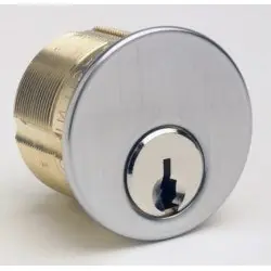 KABA ILCO CORP 7165WA2-10B-KA2 Mortise Cylinder Lock, 5-Pin, Weiser E Falcon Keyway, 2 Keyed Alike, Adams Rite Cam, 1.36 Diameter x 1 Length, Oil Rubbed Bronze