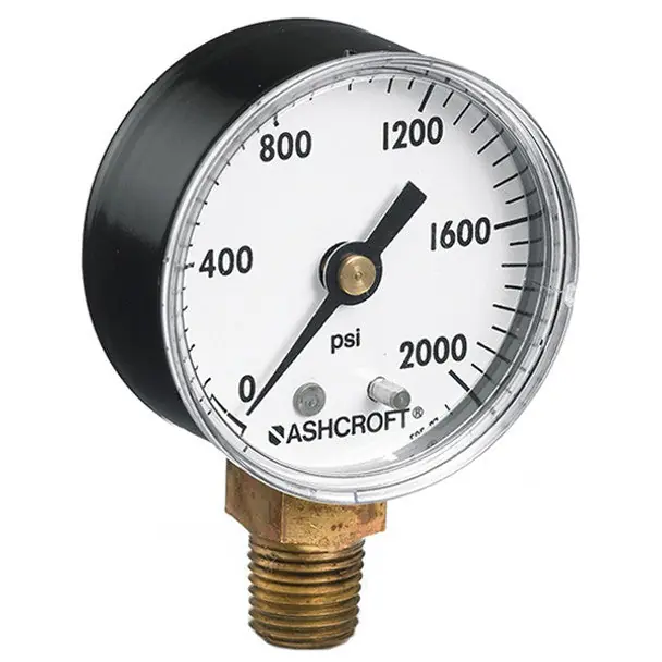 Ashcroft 20W1005PH01L200 Utility Gauges
