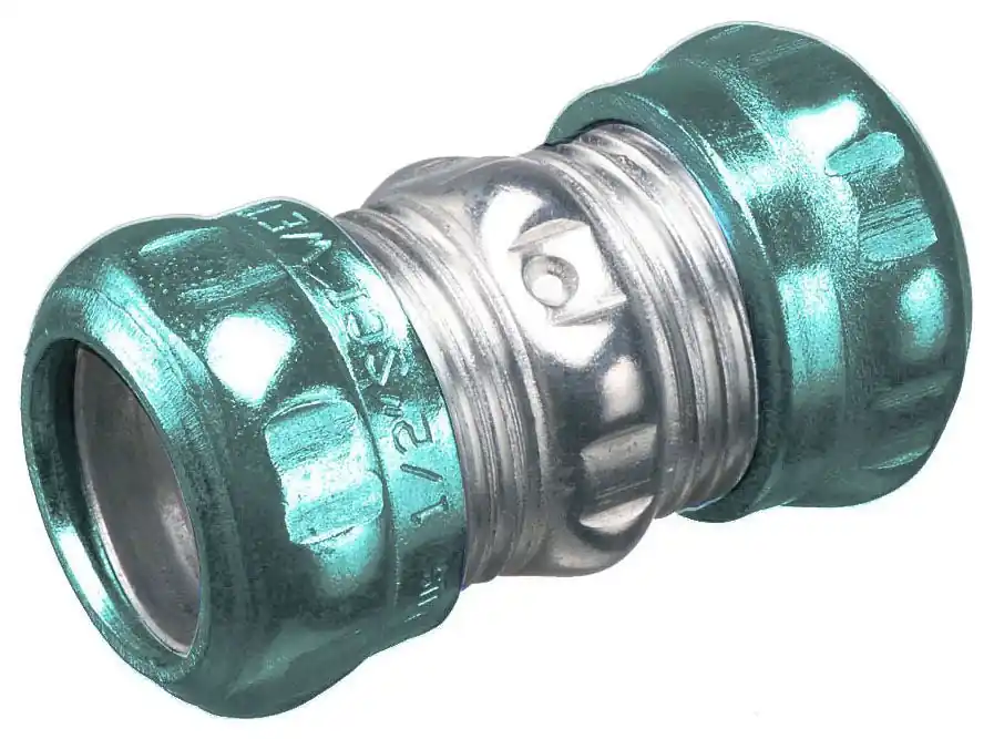 Arlington 838RT Steel EMT Compression Coupling Concrete Tight 3-1/2