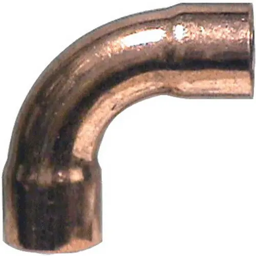Elkhart Products CLR9E 5/8 Inch 90 Deg Wrot Copper Long Radius Elbow SWT x SWT