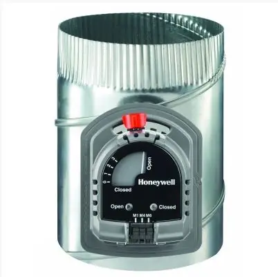 M&M Manufacturing ARD8TZ 8 Inch 24V Modulating Round Zone Damper
