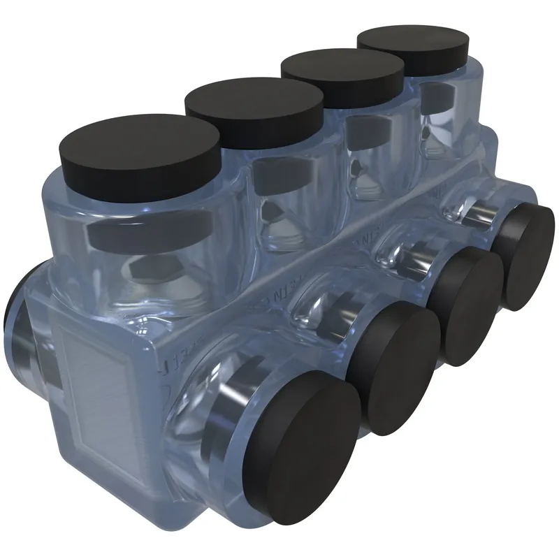 ILSCO ECTD-4-3/0 CLEAR INS MECH T 3/0-6 UL CSA
