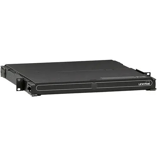 Leviton 5R1UM-F03 Opt-X 1000i SDX 1U RMS Distribution and Splice Enclosure