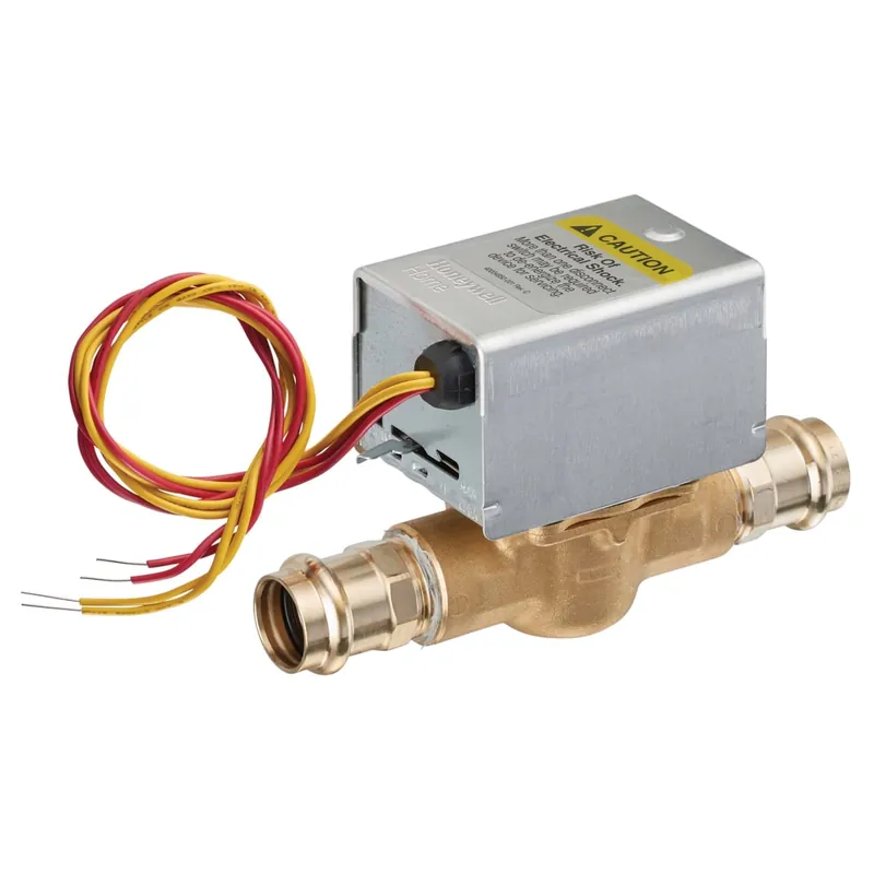 Resideo V8043A1312/U 24 Vac 3/4 in Pro Press Zone Valve with 18 in lead wire