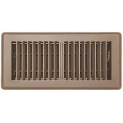 TRUaire 150MB06X08 Brown Floor Grille 6 inches x 8 inches