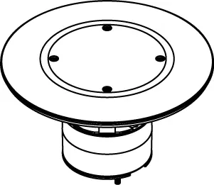 Legrand ABPLUG3 Wiremold Abandonment Plug Assembly Power 7 Dia.