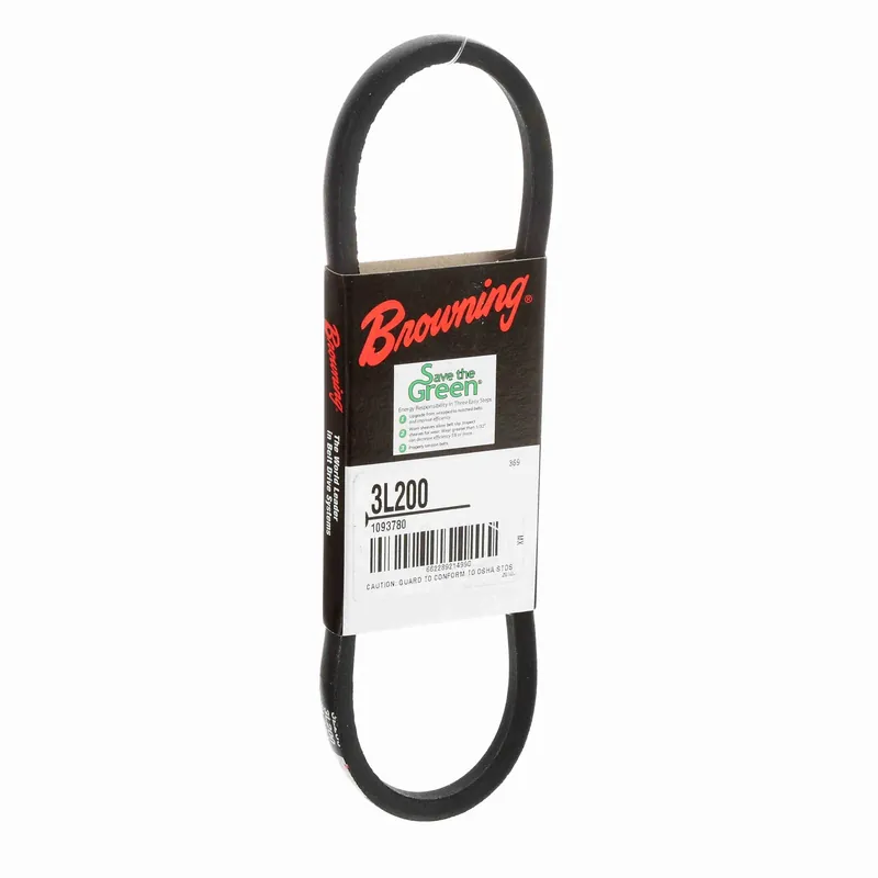 Browning 1093780 3L200 FHP V-Belts L Belt Section 20 inches Replacement 3L200