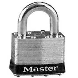Master Lock 5KAA142 Tumbler Padlock Keyed Alike 4-Pin W1 Cylinder 2 Width