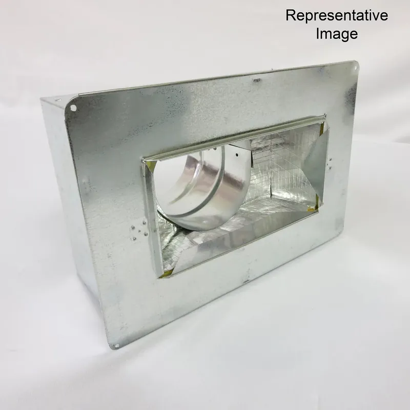 Crown Products 15751266 Insulated Framed Register Boot 12 x 6 x 6 R-6 Replacement 15751266