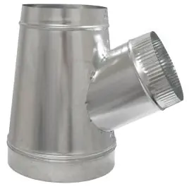 Cody 800777 Leg Crimp Wye 7 x 7 x 7 in Crimp x Hemmed