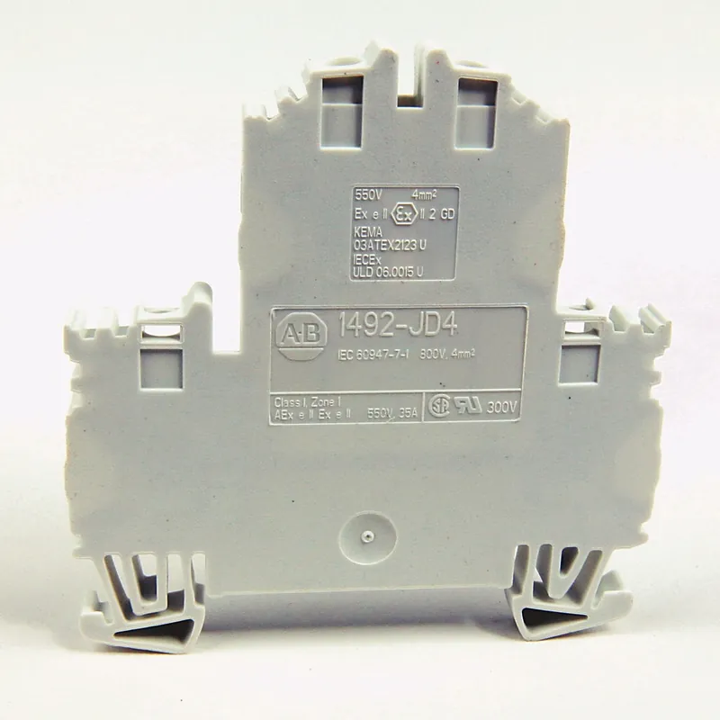 Rockwell Automation 1492-JD4-W IEC Terminal Block Two-Circuit Feed-Through Block