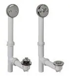 AB&A 61014 Chrome Plated PVC Turn Top Stopper Standard Tubular Waste and Overflow