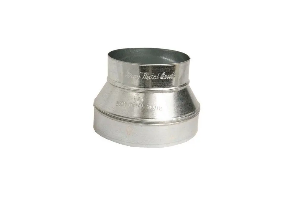 Gray Metal South 16X12-311P 16 in. x 12 in. 26 ga Galvanized No-Crimp Duct Reducer