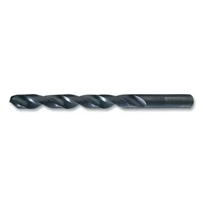 CLE-LINE C23167 1801 Heavy-Duty Black Oxide Jobber-Length Drill Bit #47 Cutting Diameter 2 in OAL