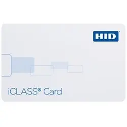 HID GLOBAL 2000HPG1MN iCLASS Card, 2k Bits (256 Bytes) w/ 2 App Areas, Programmed w/ SIO & Std iCLASS Access Control App