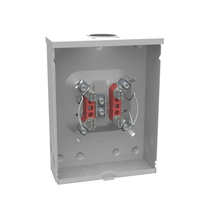 Milbank U7040-RL-TG-KK-RGE 4 Term Ringless Small Hub Opening Triplex Ground Horn Bypass Rochester Gas and Electric Wide Shell
