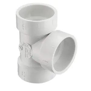 Spears P441-120 12 PVC DWV Vent Tee HXHXH