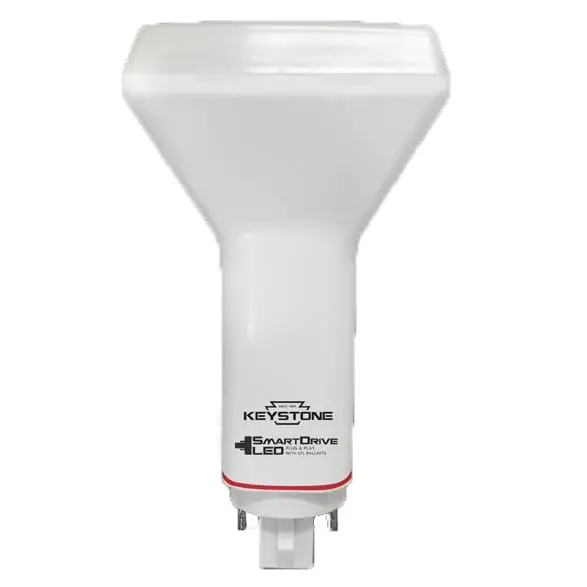 Keystone KT-LED94P-V-830-S 4-Pin 9W Ballast Compatible LED Bulb Lamp CFL Retrofit
