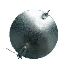 M&M Manufacturing 12300Q 300Q 12 Round Damper With Tips