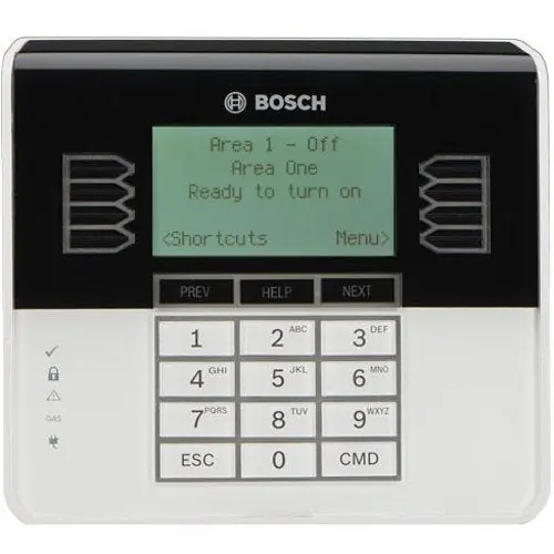 Bosch B930 ATM Style Alphanumeric Intrusion LCD Keypad SD12 Compatible