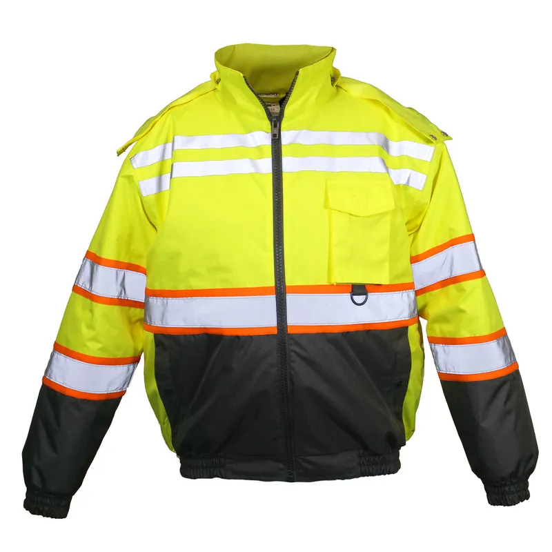 Kishigo JS1562X 2XL Lime Class 3 Economy Bomber Jacket