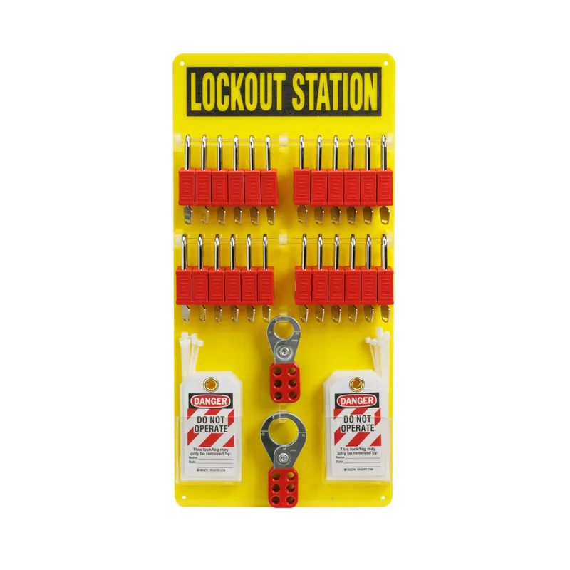 Brady 153687 24-Lock Board W/KD Nylon Padlocks