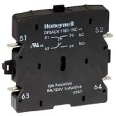 RESIDEO DP3AUX-1NO-1NC/U Switch Auxiliary 1 Normally Open 1 Normally Closed Snap On Side Mount