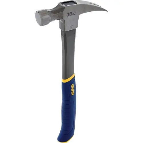 IRWIN TOOLS 1954889 ProTouch 16 oz Fiberglass General Purpose Hammer