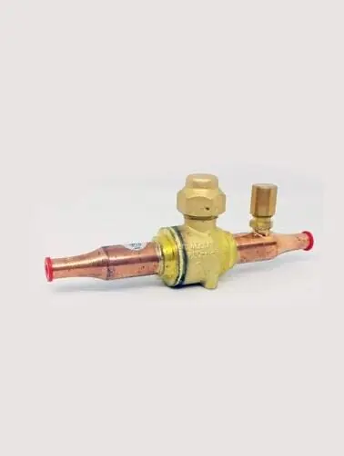 Sanhua BV-5-S-T Refrigeration Ball Valve 5/8 OD W/Access Port