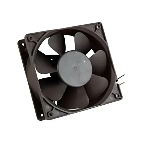 NTE Electronics 77-12038D24 Rack Fan 24V DC 120x120x38mm with High Speed Ball Bearings