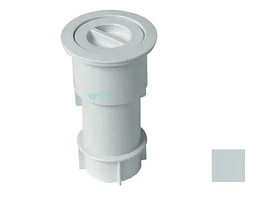AquaStar SMUS103 5 Inch Umbrella Stand with Sleeve and Center Cap Light Gray