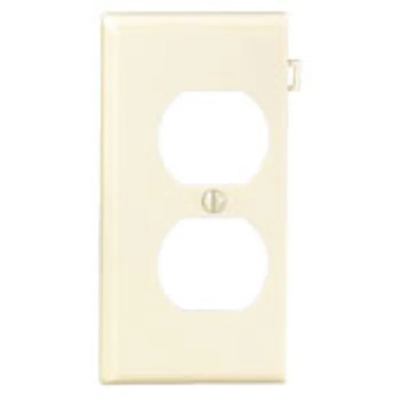 Leviton PSE8-T 1-Gang Duplex Device Receptacle Wallplate Sectional