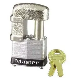 Master Lock 37|68143 1-9/16In Wide Shrouded Laminated Steel Pin Tumbler Padlock