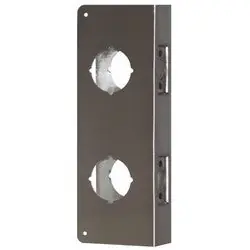 DON-JO MFG INC 481-PB-CW Door Lock Wrap Around Plate 4-1/4 x 9 2-3/4 Backset Replacement MPN