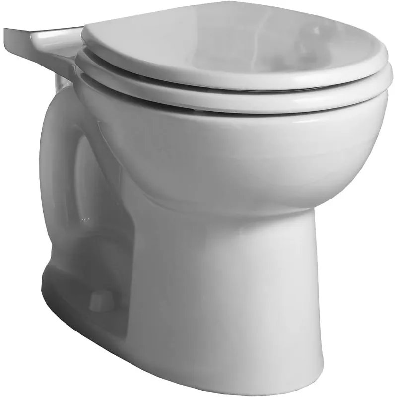 American Standard 3011.001.020 Cadet 3 FloWise Round Front Toilet Bowl 1.28 GPF White