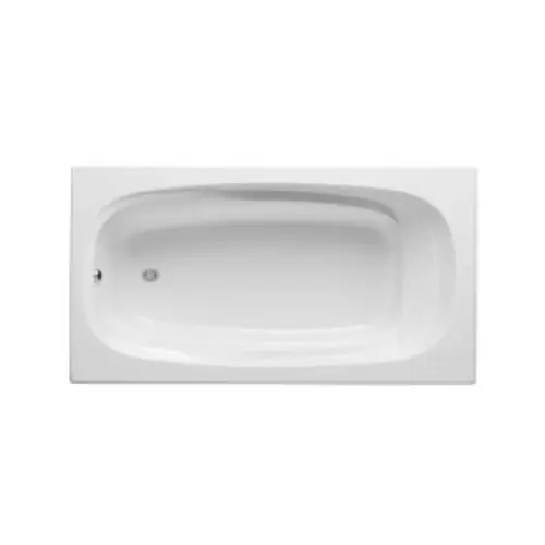 Jason International Inc 8155.00.00.01 Drop-In Soaking Bath Tub, White